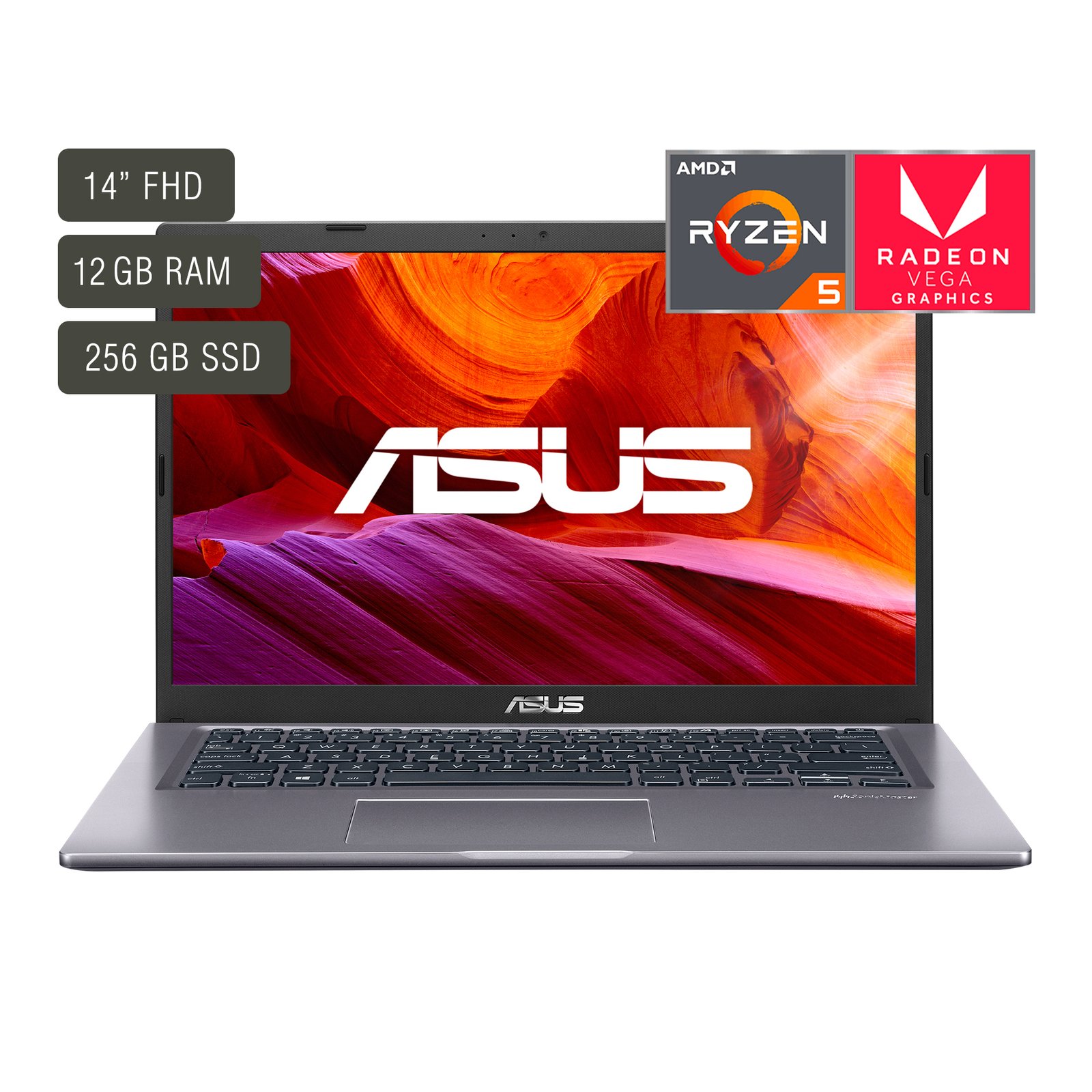 Notebook Asus 14'' Ryzen 5 4gb 256gb Win11 - Imagen 5
