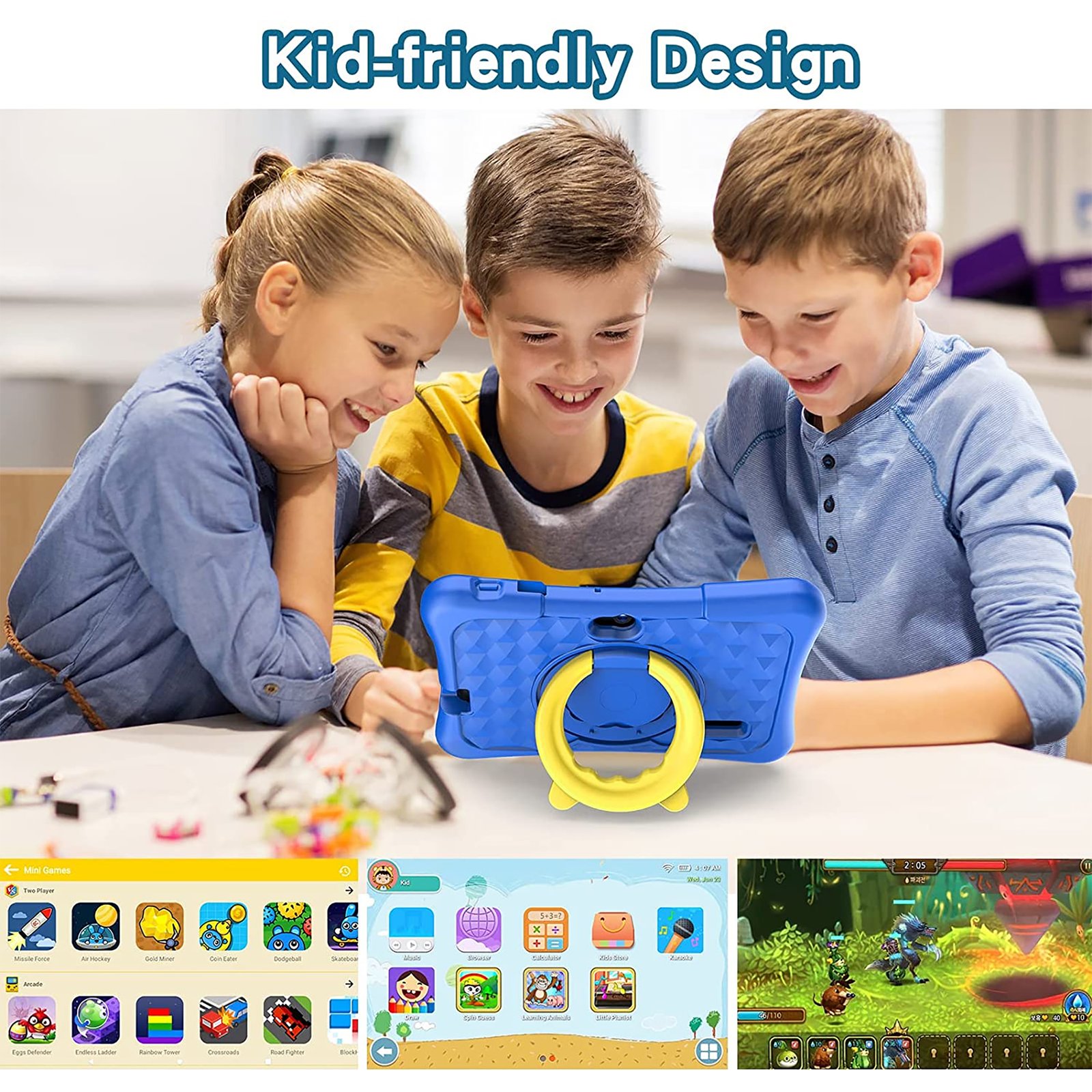 Tablet Pritom K7 Pro Kids 7''' A100 2gb 32gb 2mp+0,3mp - Imagen 2