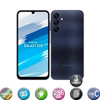 Samsung Galaxy A25 6,5'' 5G 8gb 256gb BRAVE BLACK - Imagen 3