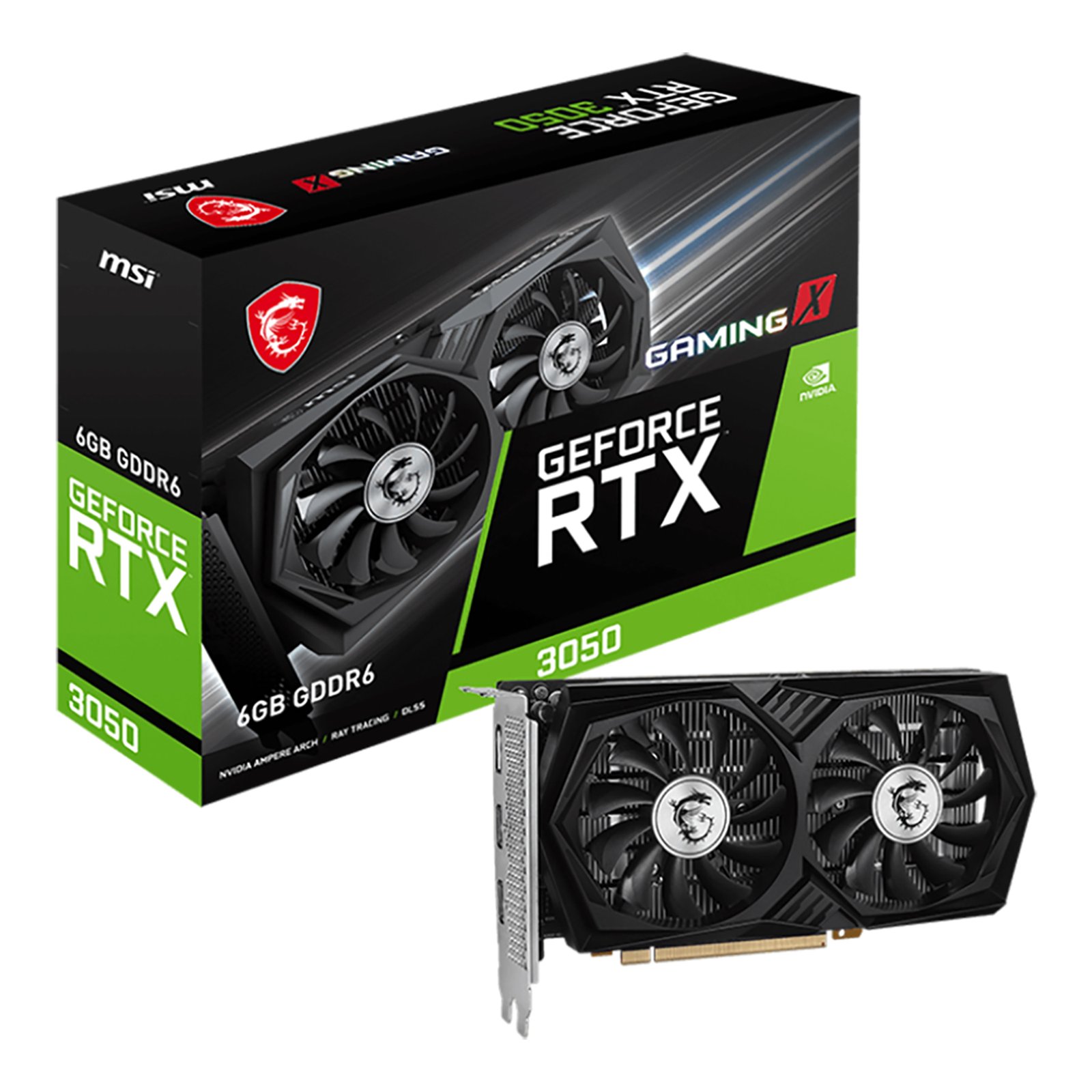 Tarjeta de Video Msi Nvidia GeForce RTX3050 6gb GDDR6 - Imagen 4