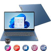 Notebook Lenovo 15,6'' Táctil Ryzen 7 16gb 512gb W11 - Imagen 6