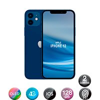 iPhone 12 6,1'' 4gb 128gb Dual Cam 12mp Azul - Imagen 2