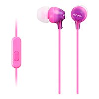 Auriculares in-ear inalámbricos Sony EX Series MDR-EX15AP rosa