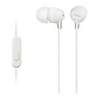Auriculares Sony Con Micrófono Mdr-ex15ap Color Blanco