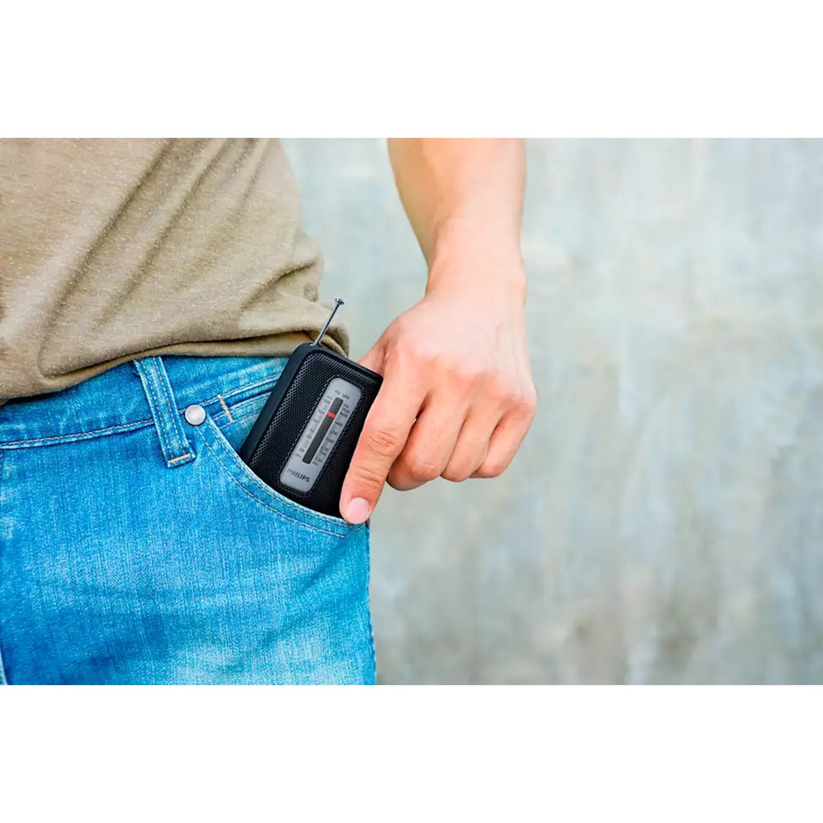 Radio Analógico Am Fm Portátil Philips Tar1506