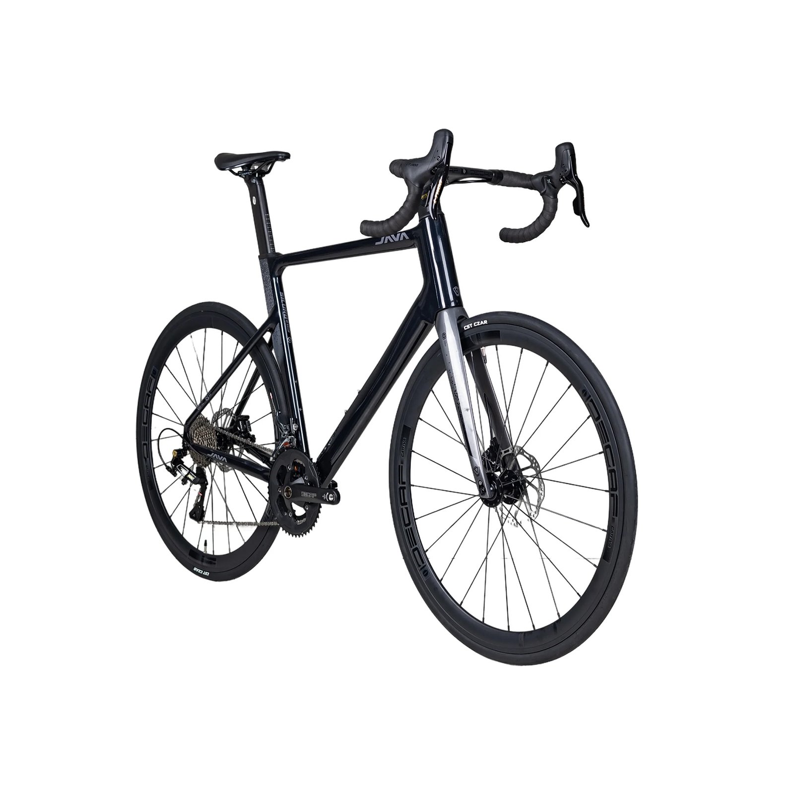 Bicicleta De Ruta Java Siluro 6 Top 24V Talle 48 Negro - Imagen 6