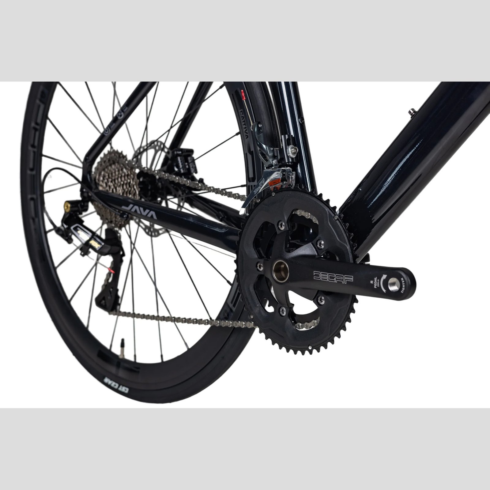 Bicicleta De Ruta Java Siluro 6 Top 24V Talle 48 Negro - Imagen 3