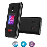 Celular R3DI Flip Fr150 2,8'' + 1,54'' 4G 1gb 4gb 2mp - Imagen 3