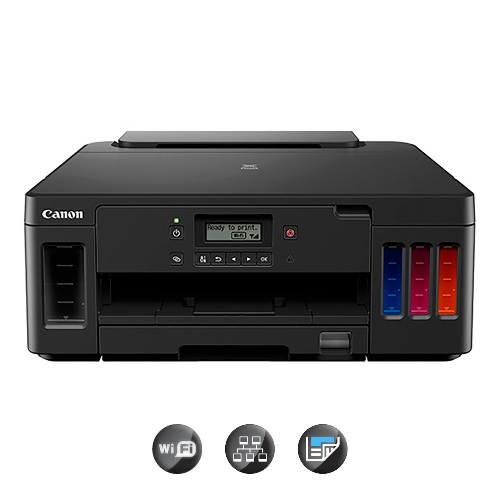 Impresora Canon Pixma G5010 Sistema Continuo Color WiFi Ethernet - Imagen 3