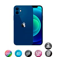 iPhone 12 Mini 5,4'' 4G 4gb 128gb AZUL - Imagen 2