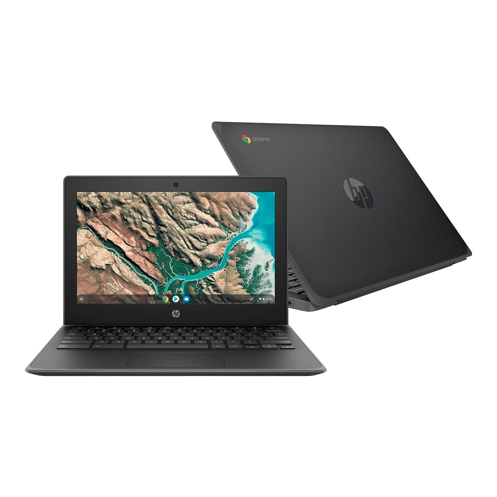 Chromebook Hp 11,6'' N4020 4gb 32gb Chrome Gray - Imagen 4