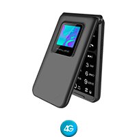 Maxwest Neo Flip 2,4'' + 1,3'' 4G NEGRO - Imagen 3