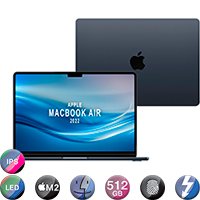 Apple Macbook Air 13,6'' M2 8gb 512gb Mac Negro - Imagen 4