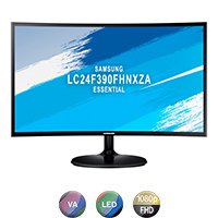 Monitor Curvo Samsung C24F390 24'' 1080p 60Hz - Imagen 6