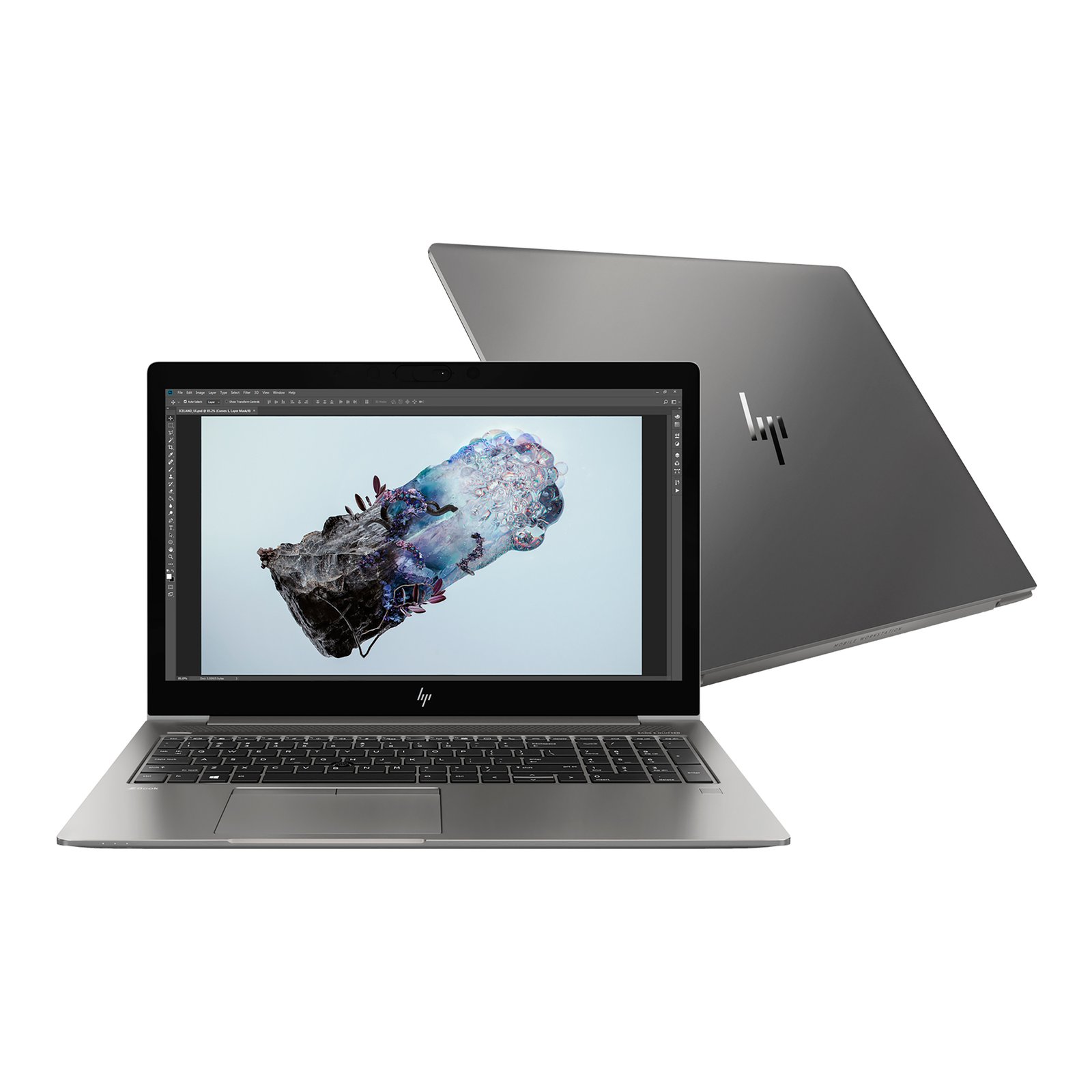 Notebook Hp 15,6'' Core I7 16gb 256gb Win10 Pro Gris - Imagen 4