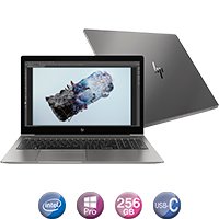 Notebook Hp 15,6'' Core I7 16gb 256gb Win10 Pro Gris - Imagen 5