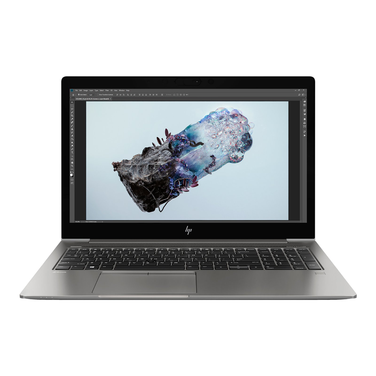 Notebook Hp 15,6'' Core I7 16gb 256gb Win10 Pro Gris - Imagen 3