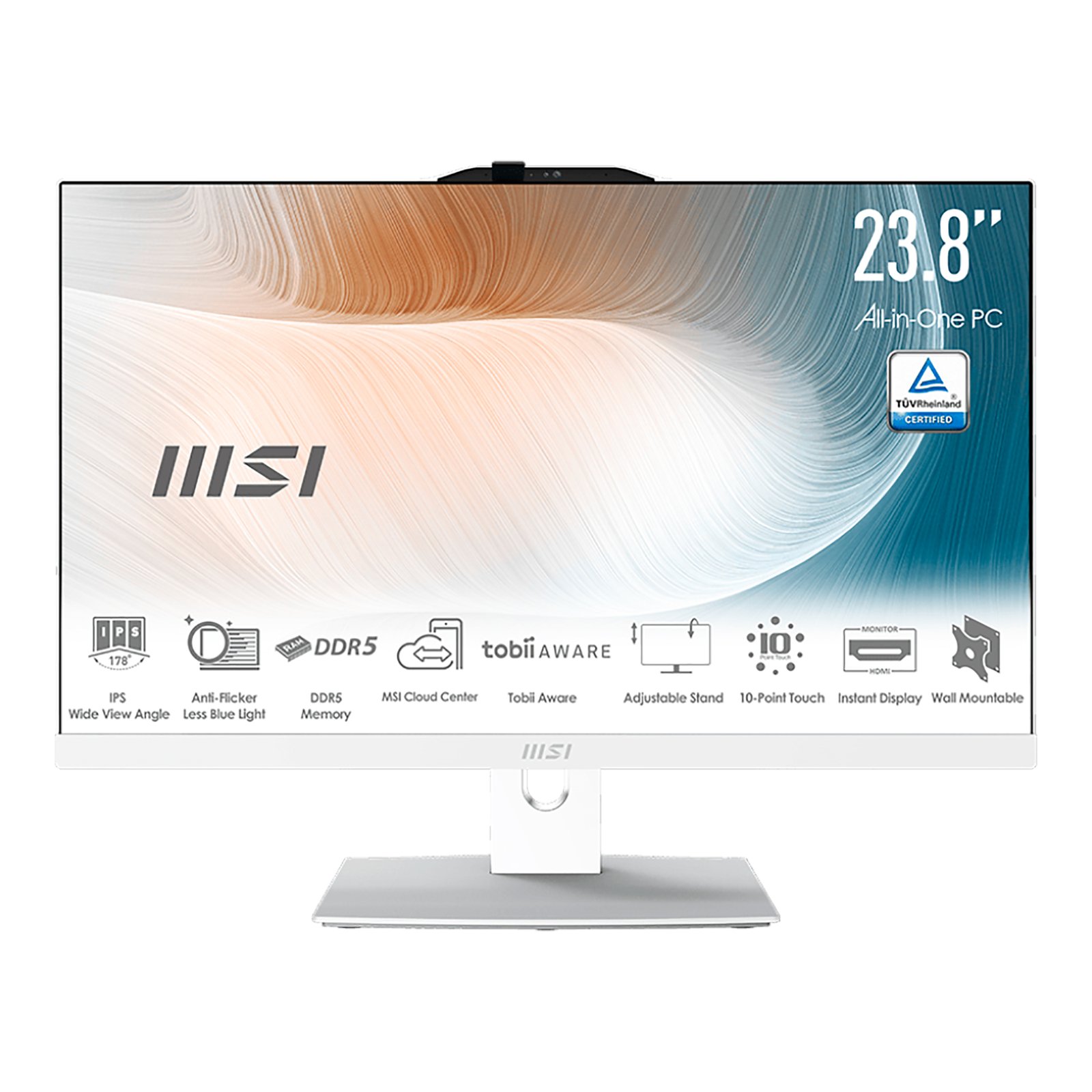 Equipo All In One Msi 23,8'' Core 3 8gb 512gb Win11 - Imagen 5