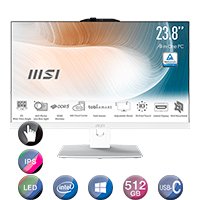 Equipo All In One Msi 23,8'' Core 3 8gb 512gb Win11 - Imagen 6