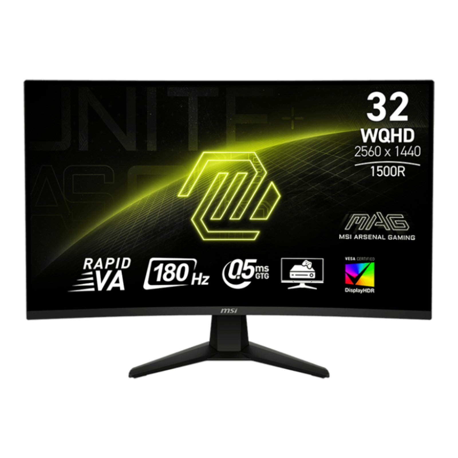 Monitor Curvo Gaming Msi Mag32cq6f 31,5'' Va Wqhd 180hz 1ms - Imagen 4