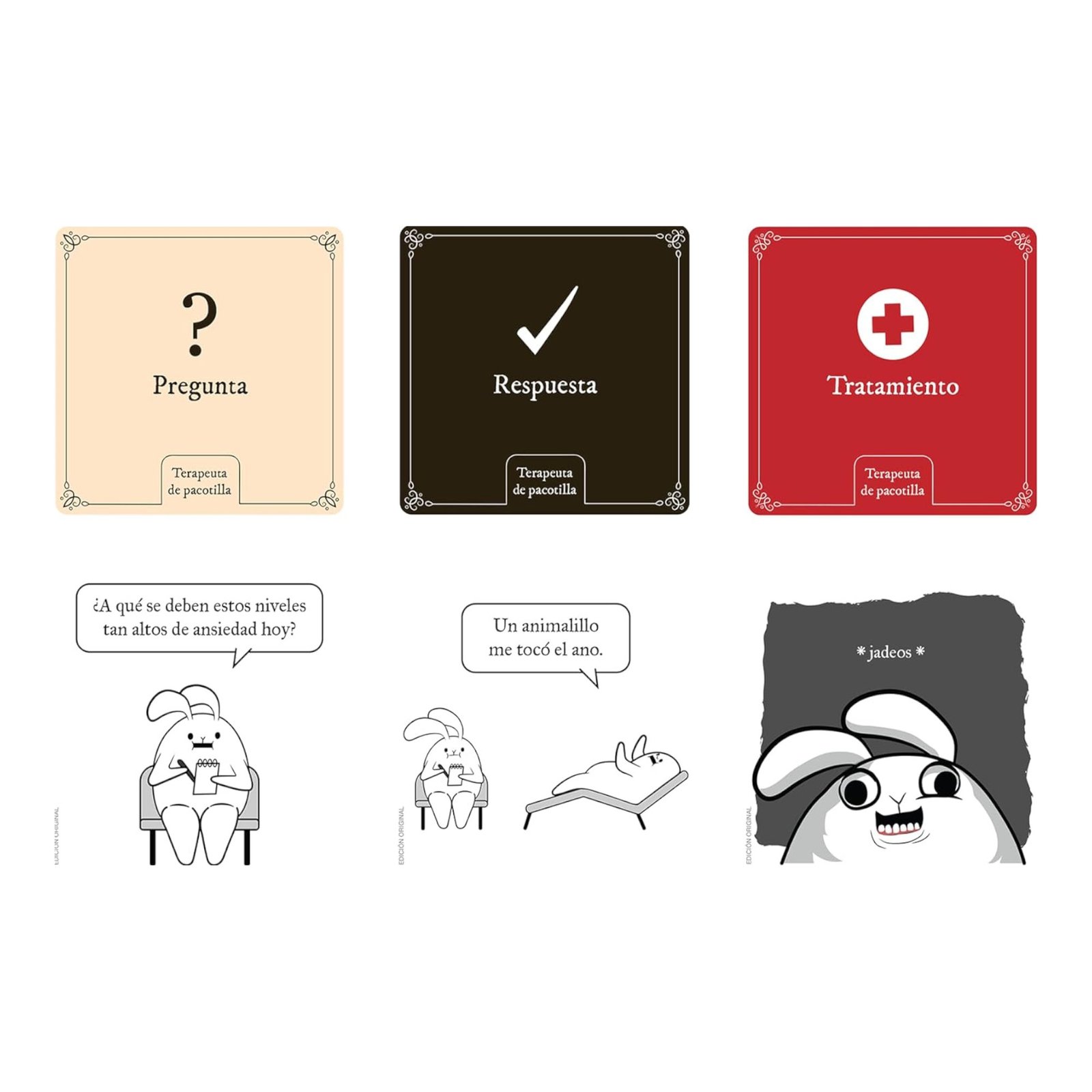 Juego de Mesa Exploding Kittens Terapeuta de Pacotillas +17