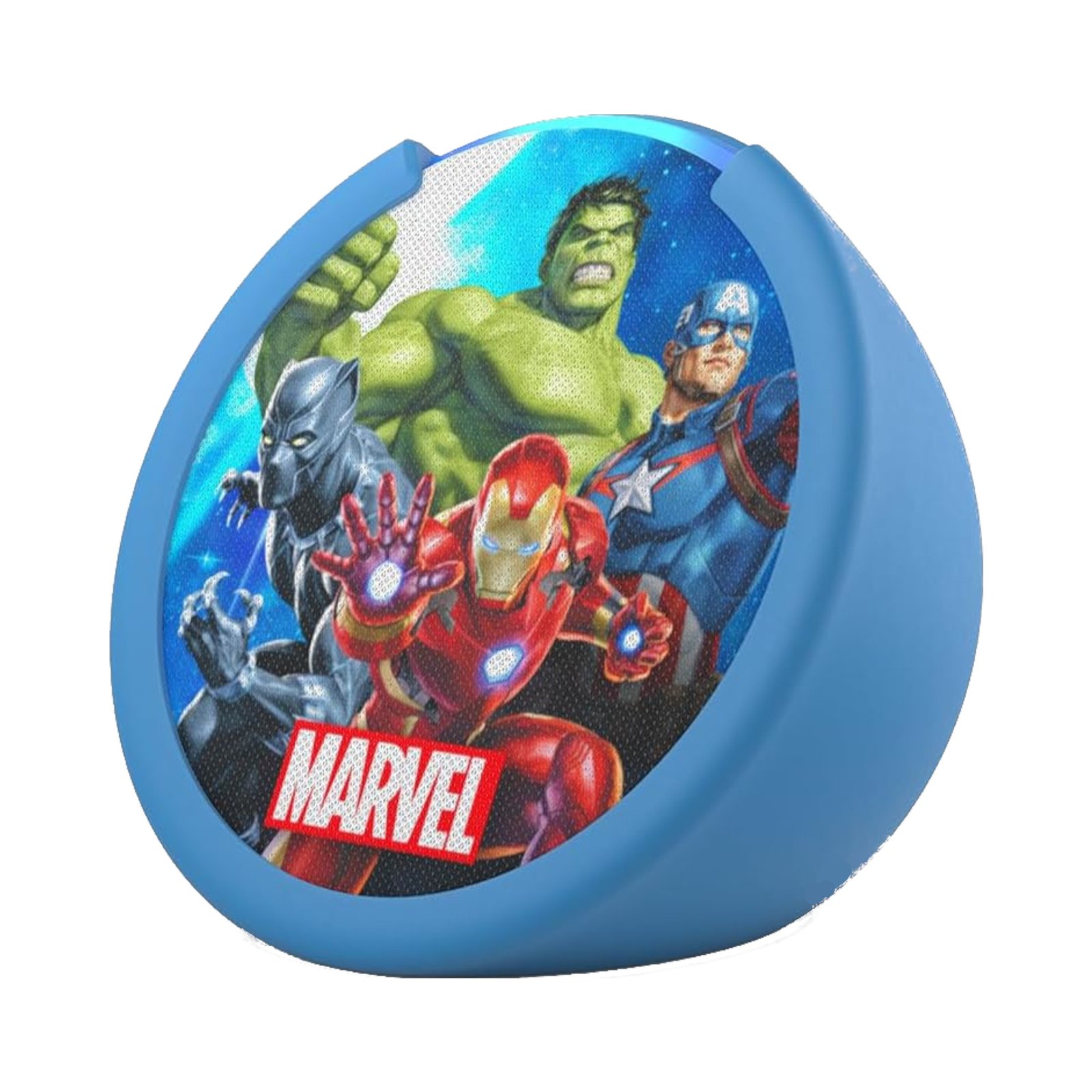 Parlante Amazon Echo Pop Kids Vengadores de Marvel Alexa - Imagen 5