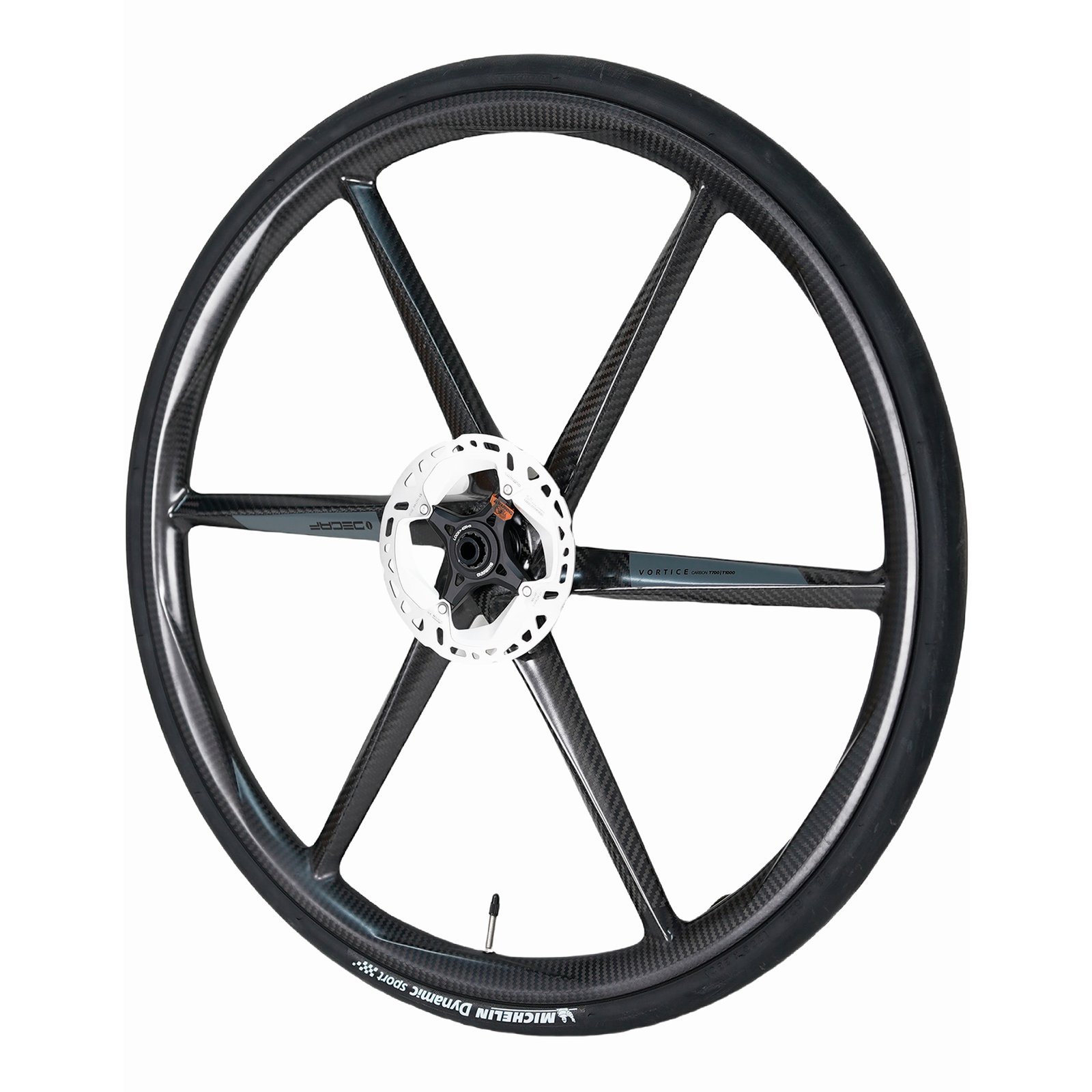 Par De Ruedas De Carbono Deca 6 Rayos - Imagen 9