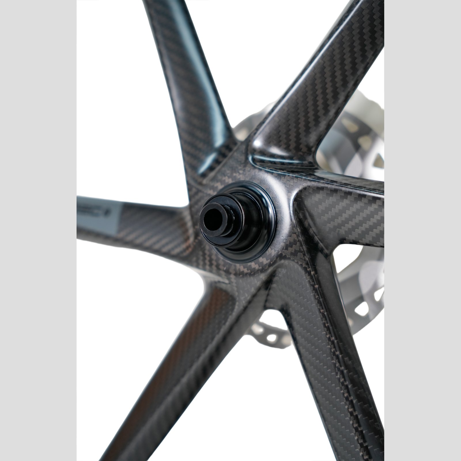 Par De Ruedas De Carbono Deca 6 Rayos - Imagen 5