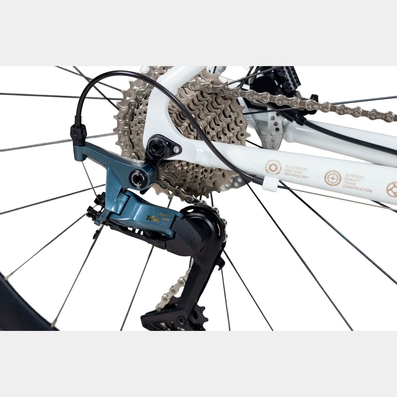 Bicicleta De Ruta Java Gravel Idra 24V Talle 510mm Blanco