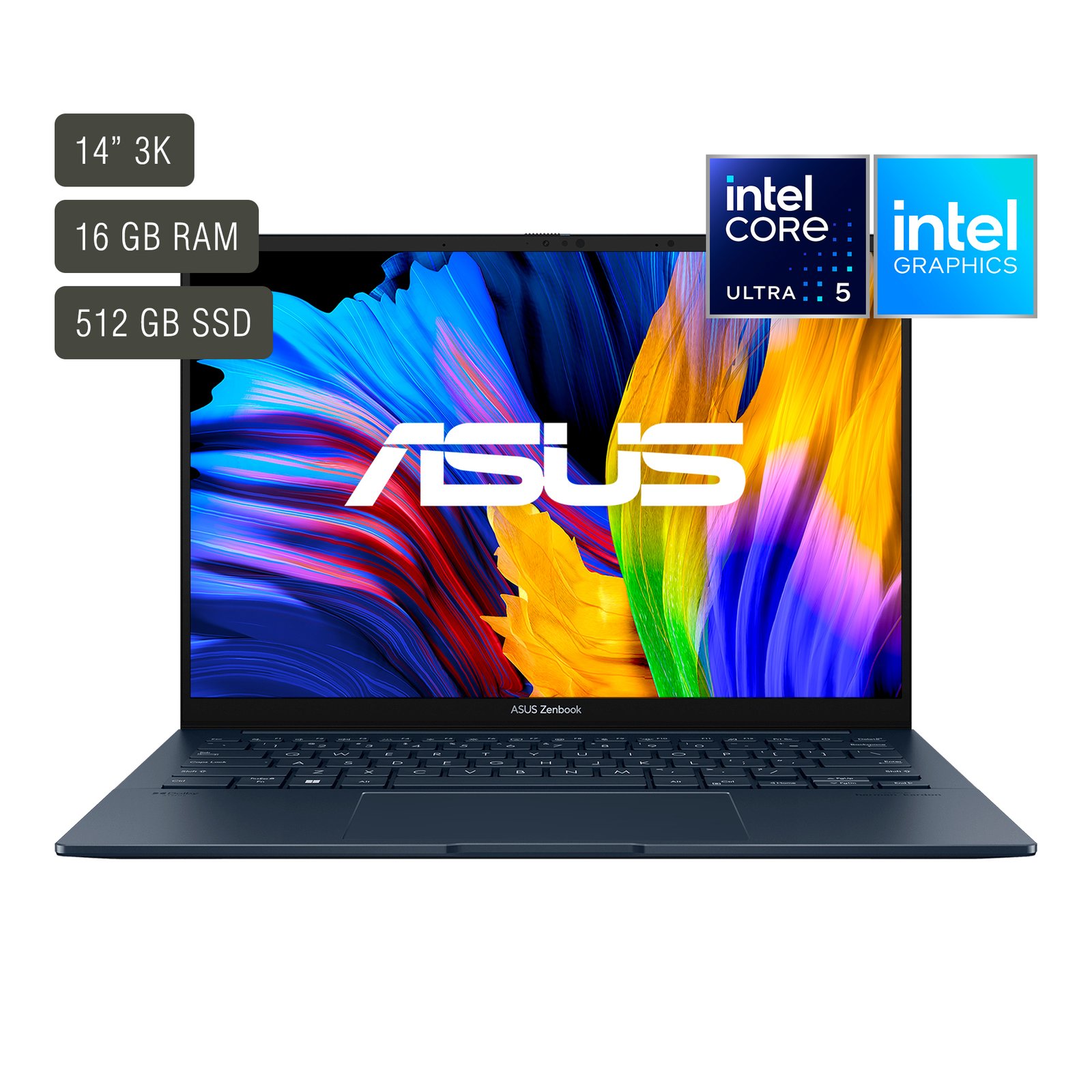 Notebook Asus Zenbook 14'' Oled Core Ultra 5 16gb 512gb Win11 - Imagen 4