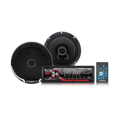 Radio Para Auto y Parlantes Aiwa Awc2016bt Bt Fm - Imagen 2