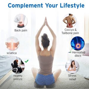 Almohadón Etekcity Escu3 Ergonómico Antideslizante