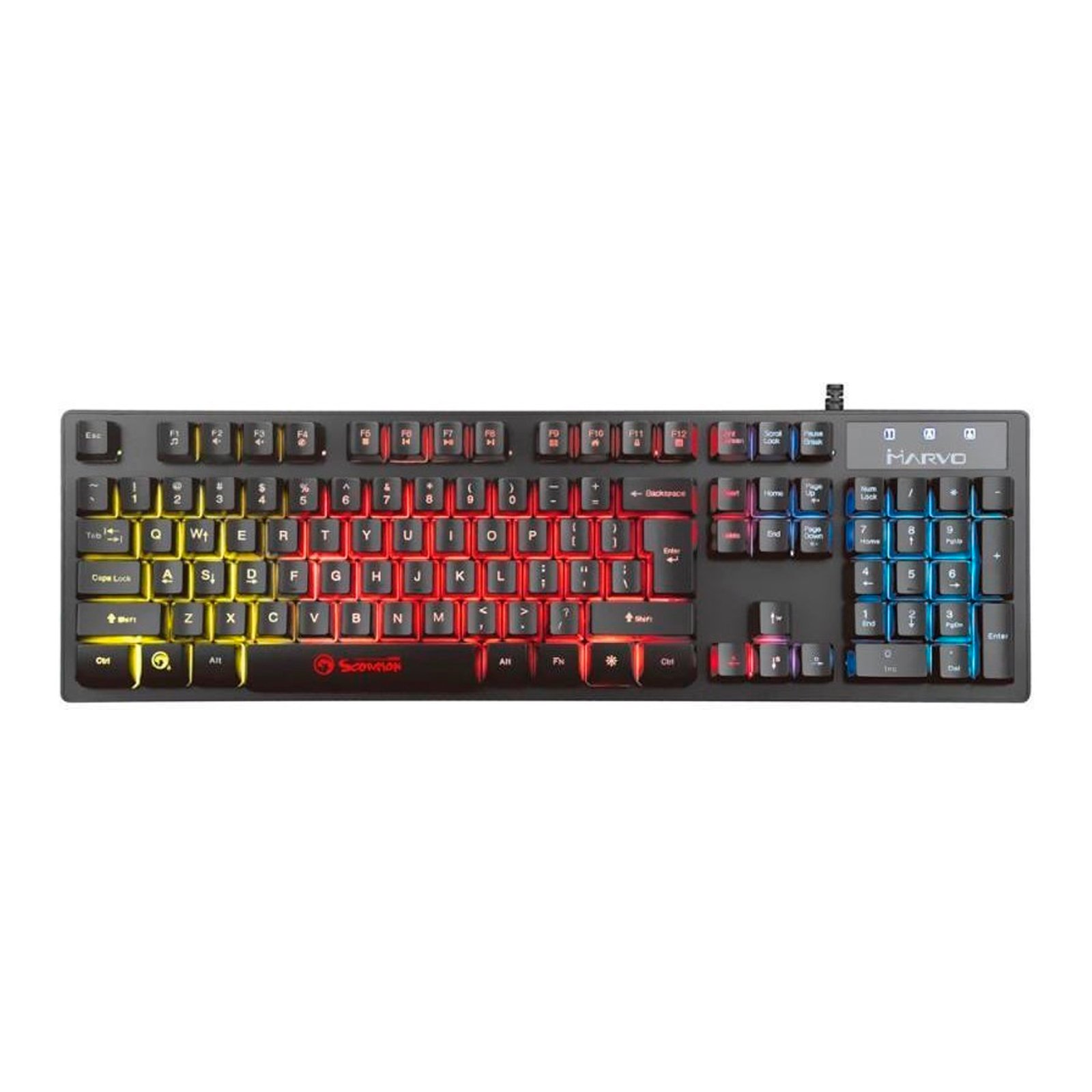 Combo Teclado Y Mouse Cableado Marvo - Imagen 7