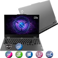Notebook Gamer Lenovo 15,6'' Core I5 12gb 512gb W11 Rtx3050 - Imagen 6