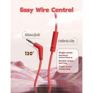 Auriculares Para Niño Mpow Che2s 3,5mm Llamadas