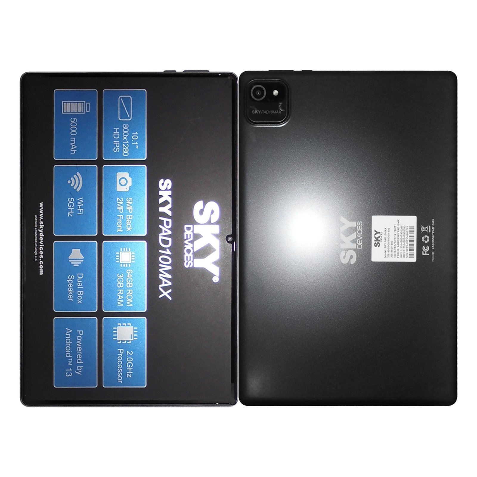 Tablet Pad10 Max Sky 10,1'' 3gb 64gb 5mp+2mp - Imagen 2