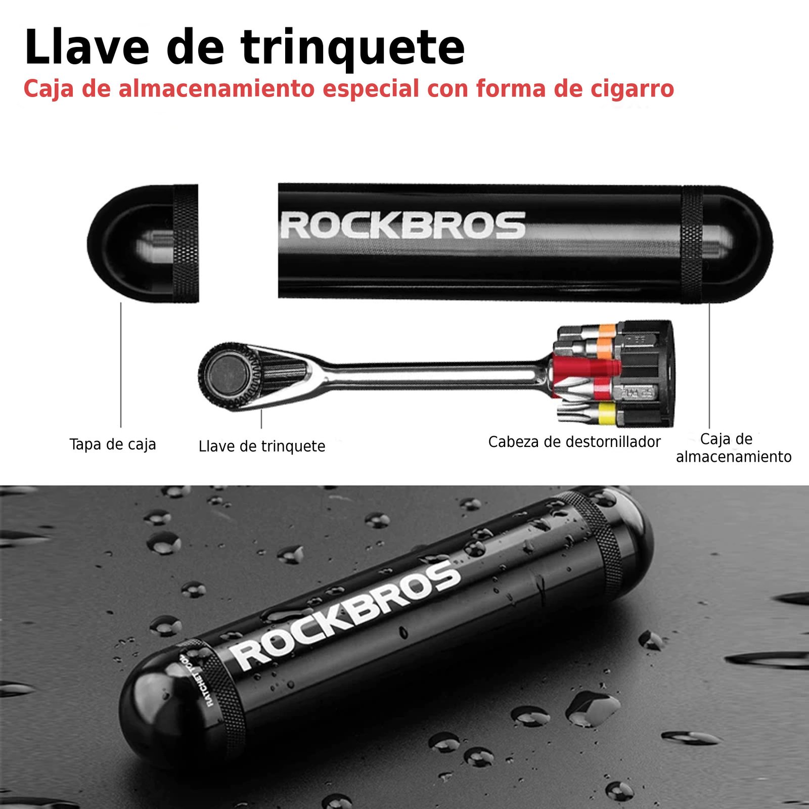Kit De Herramienta Destornillador Rockbros - Imagen 4