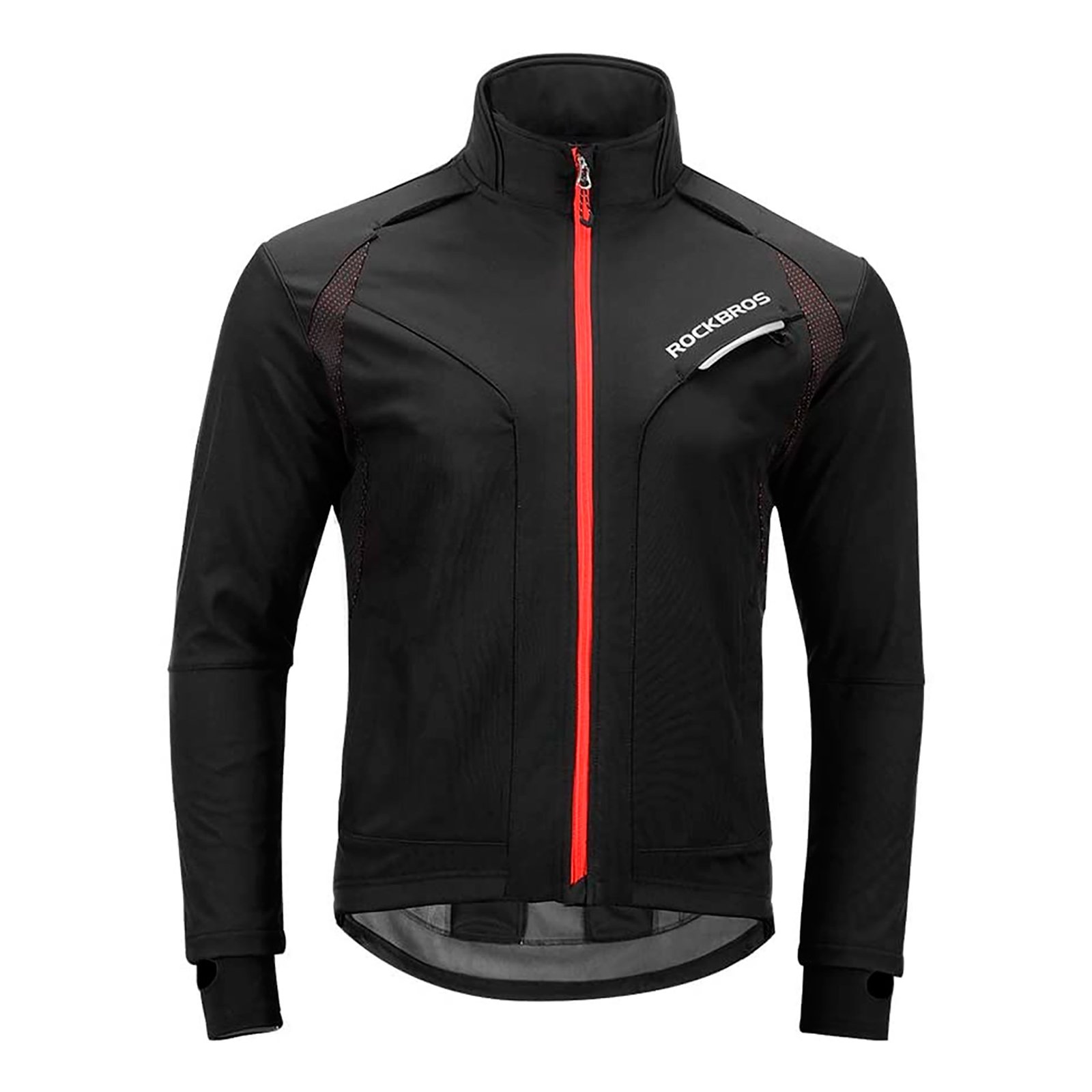 Campera Impermeable Rockbros Cintas Reflectivas L - Imagen 5