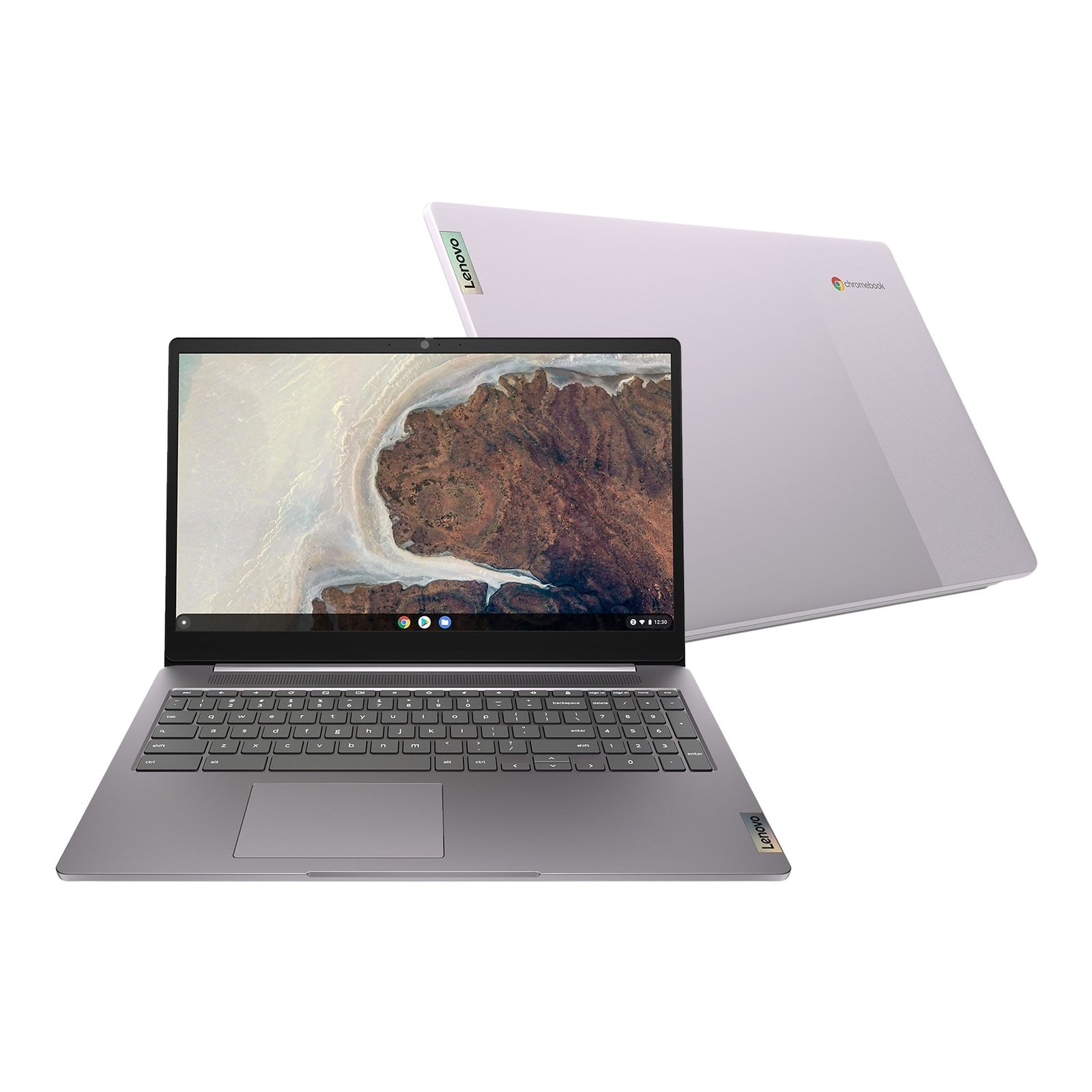 Notebook Lenovo 15,6'' N4500 4gb 64gb Chrome Gris - Imagen 5