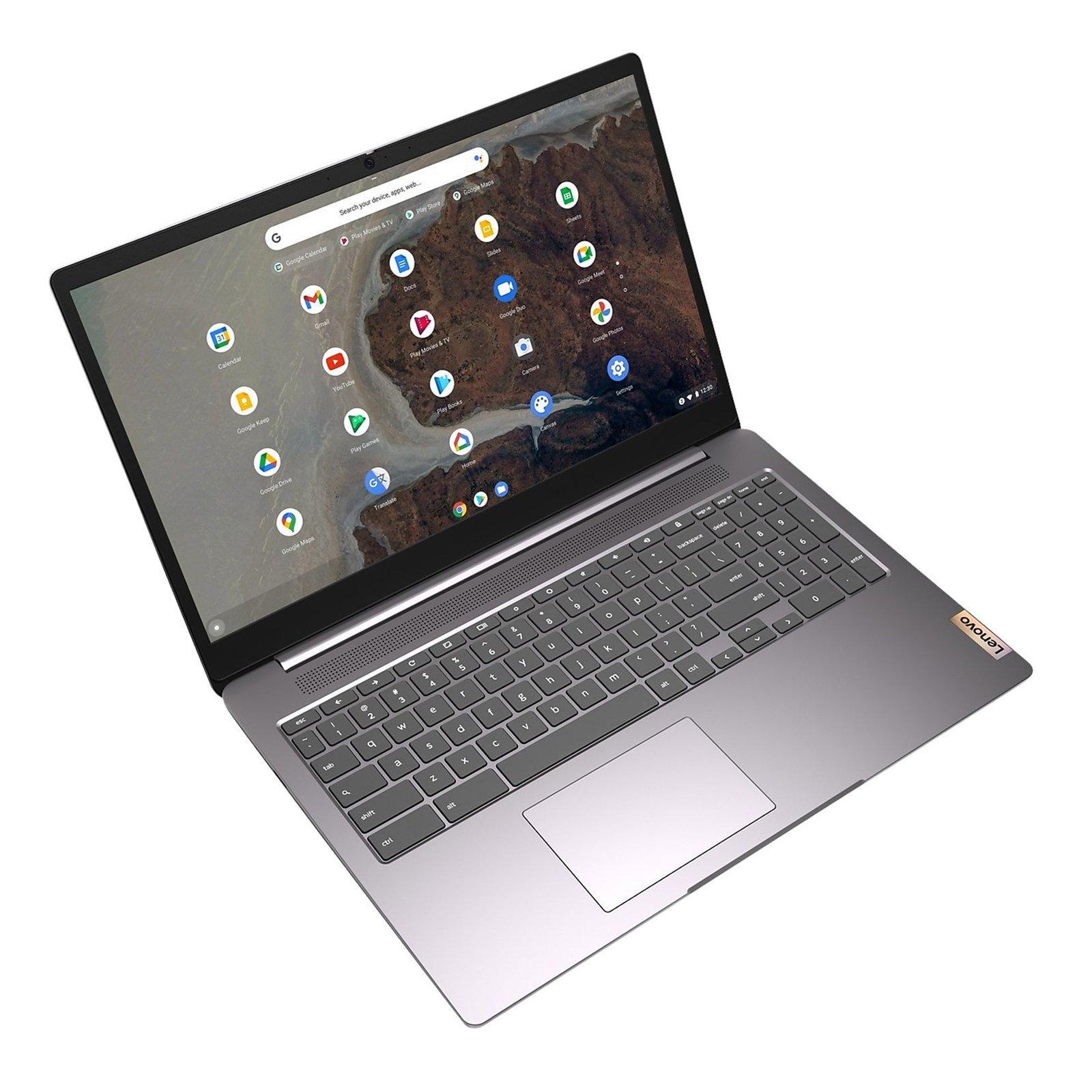 Notebook Lenovo 15,6'' N4500 4gb 64gb Chrome Gris - Imagen 2