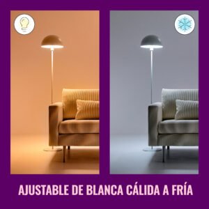 Lámpara Led Inteligente Philips Wiz 7W E27 Ámbar