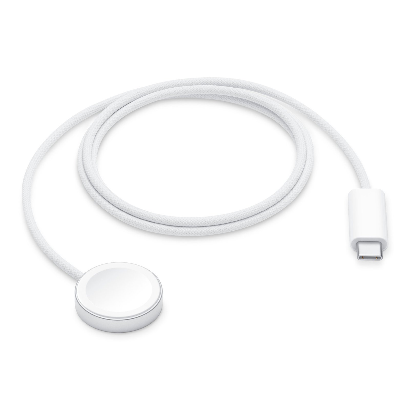 Cargador Inalámbrico Para Apple Watch Cable Trenzado USB C - Imagen 3