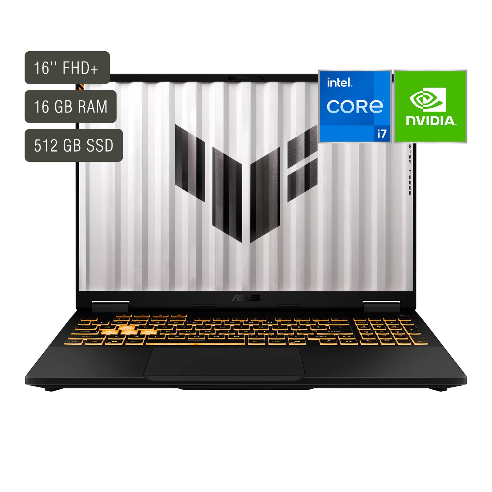 Notebook Gamer Asus Tuf 16'' Core I7 16gb 512gb Win11 - Imagen 7