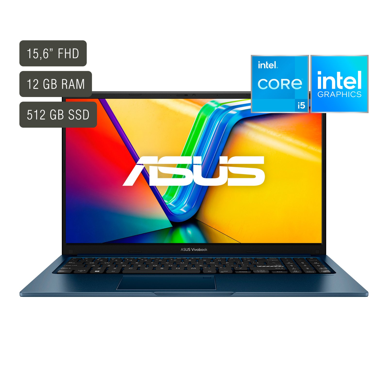 Notebook Asus Vivobook 15,6'' Core I5 12gb 512gb - Imagen 7