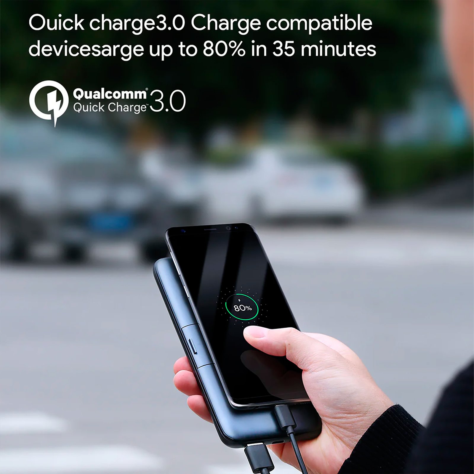Powerbank Aukey 10000mah 1 Usb C / 1 Usb A - Imagen 2