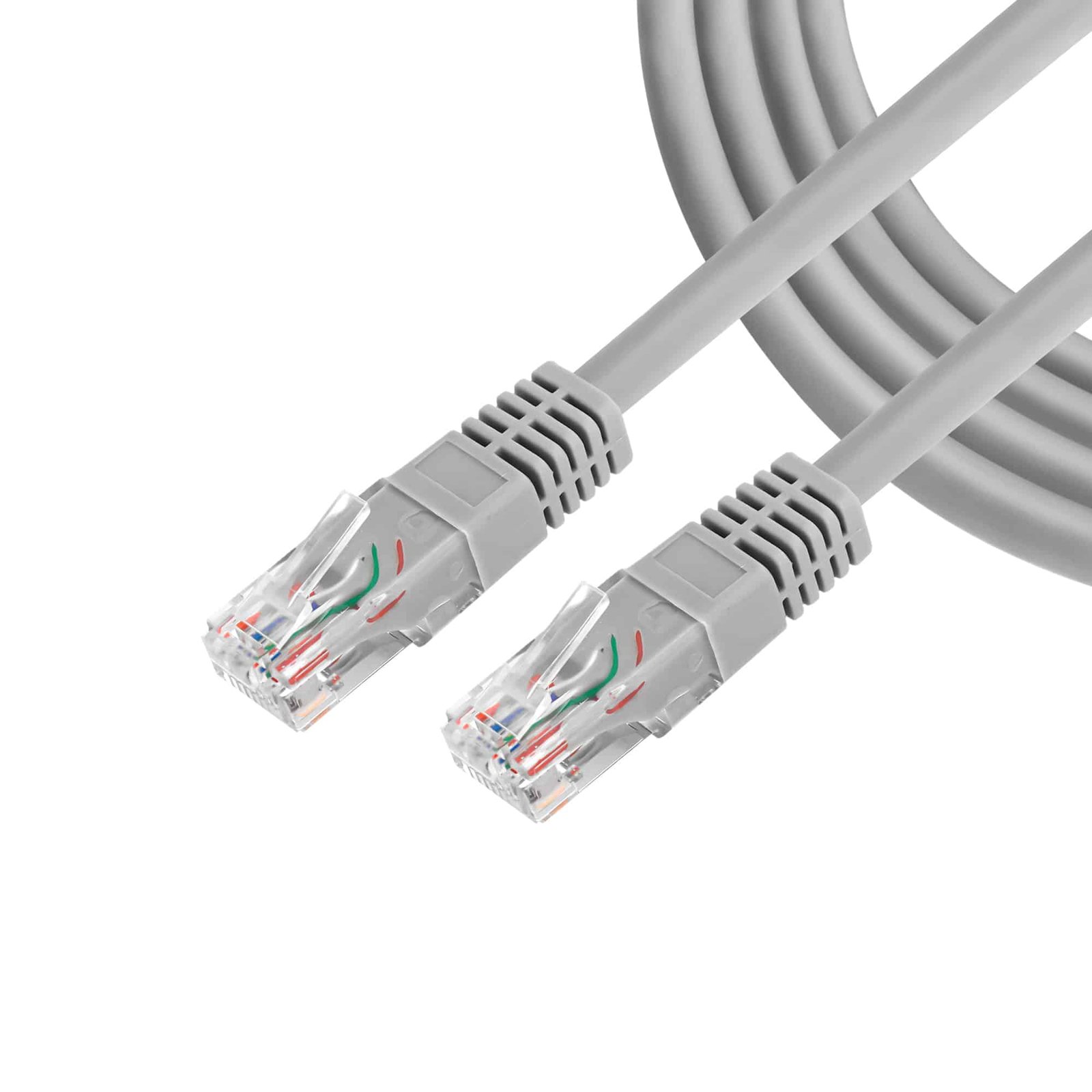 Cable De Conexión Ethernet CAT6 Unno CB4301GY 1FT Pack x3 - Imagen 3