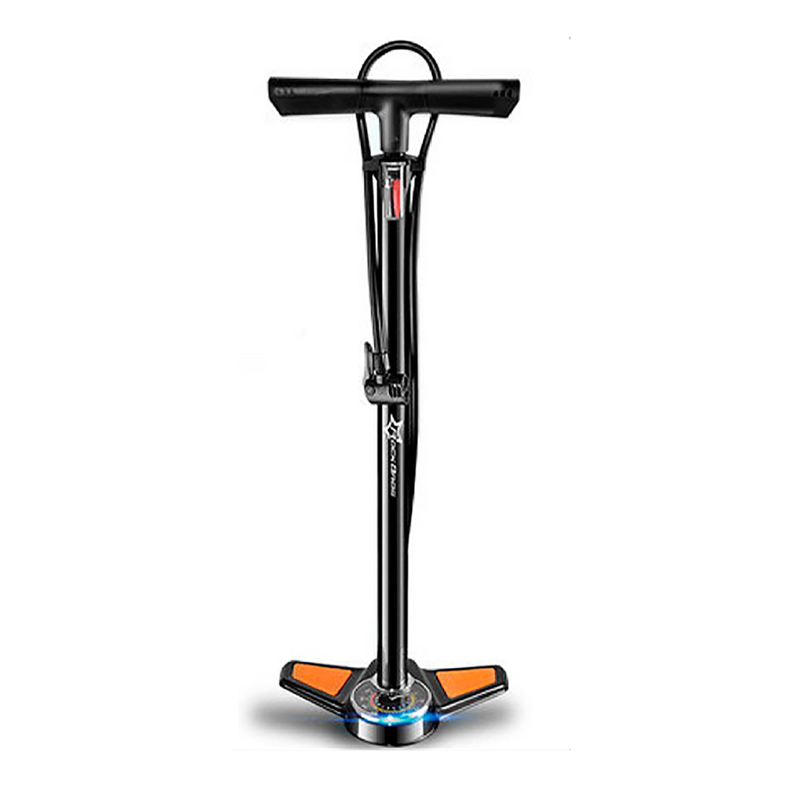 Inflador De Pie Para Bicicleta Rockbros 2 Válvulas - Imagen 3