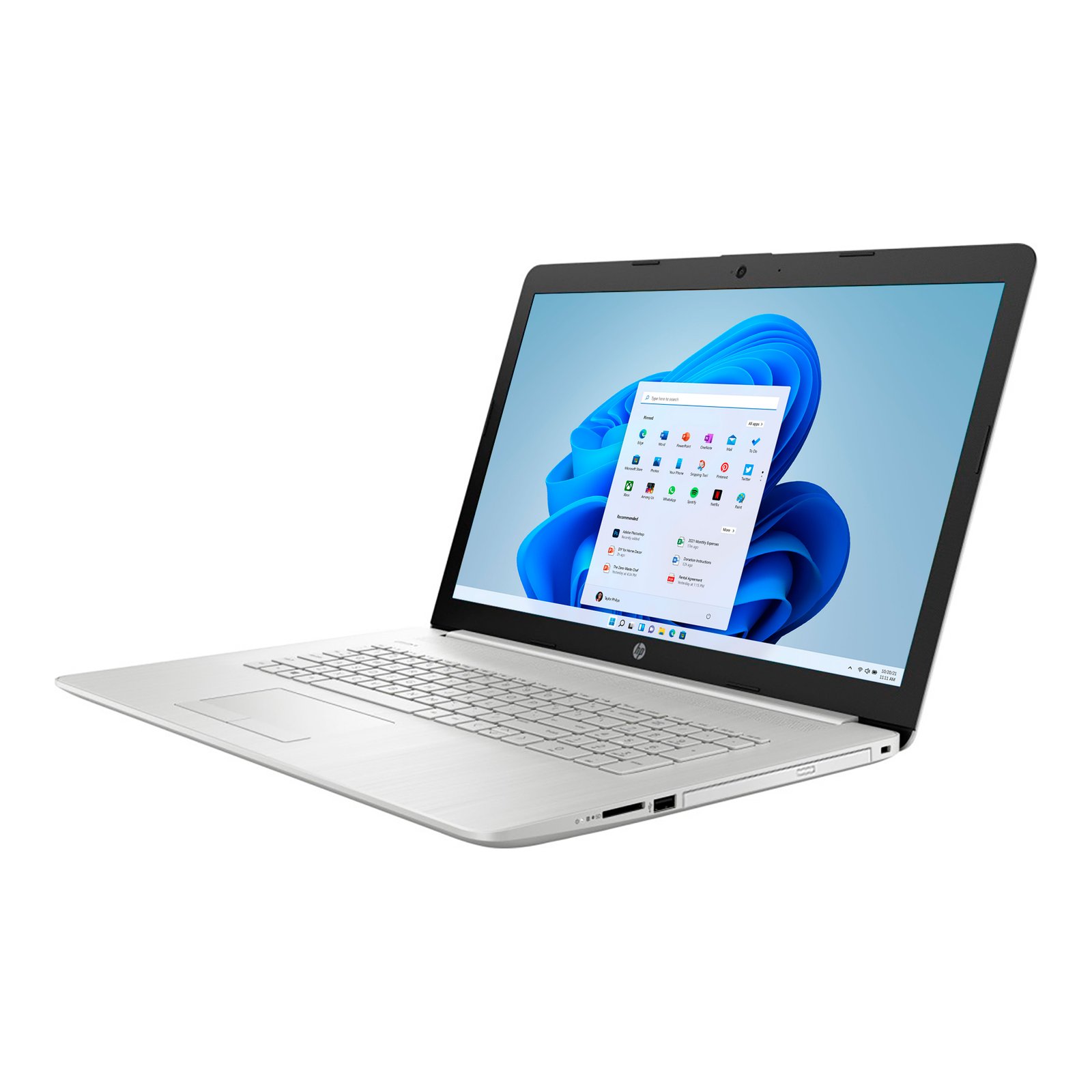 Notebook HP 17,3'' Core I5 8gb 512gb PLATEADO - Imagen 2