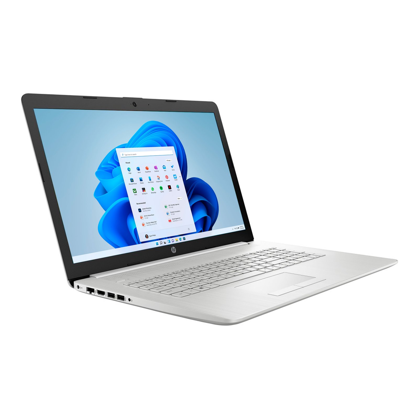 Notebook HP 17,3'' Core I5 8gb 512gb PLATEADO