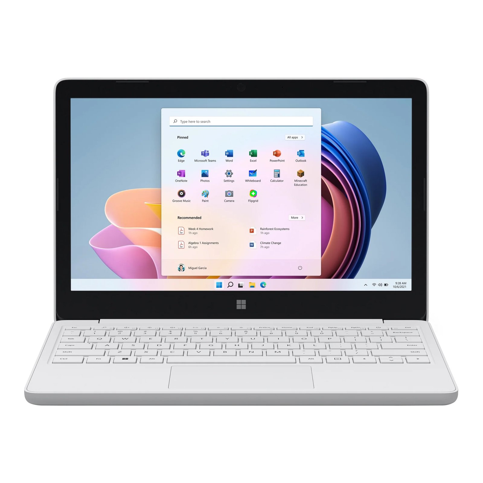 Notebook Microsoft Surface 11,6'' N4120 8gb 128gb Blanco - Imagen 2